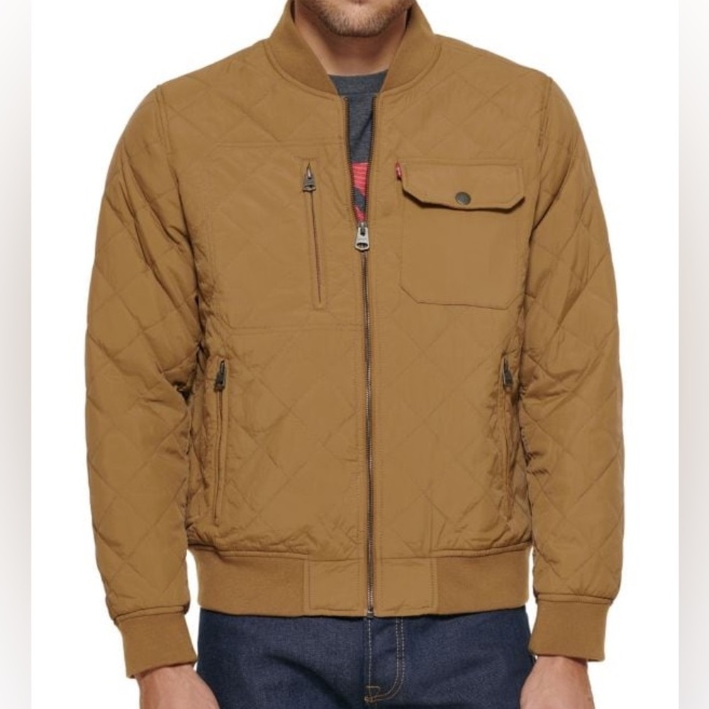 Levi’s Quilted Bomber Jacket